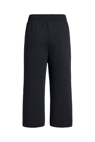 Calças wide legs polares Unstoppable Grid - Preto