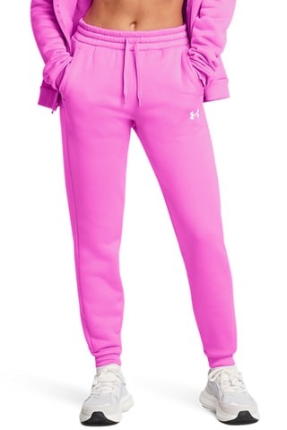 Calças polares de treino Armour Fleece - Violeta