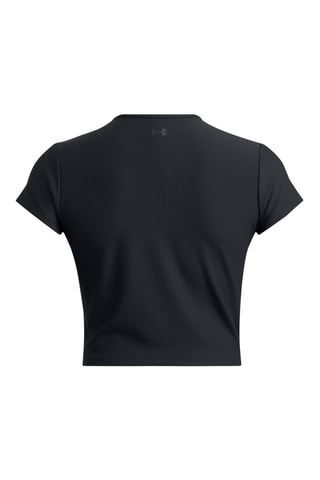 T-shirt cropped de treino Meridian - Preto