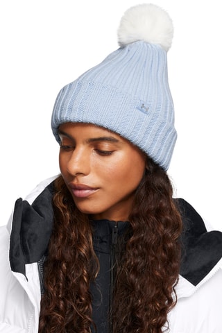 Gorro com pompom Halftime - Azul-celeste