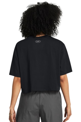 T-shirt cropped Boxy - Preto