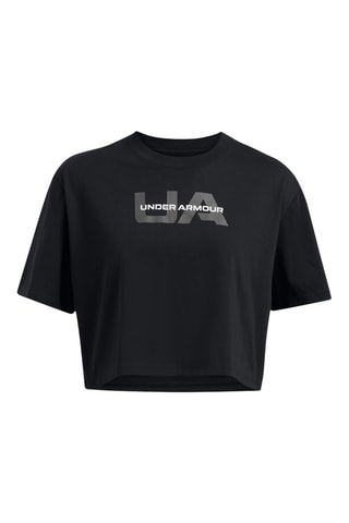 T-shirt cropped Boxy - Preto