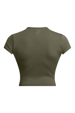 T-shirt cropped de treino Meridian - Verde-escuro