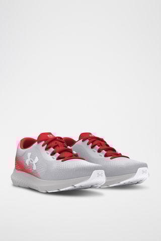 Chaussures de course Charged Rogue 4 - Gris clair et rouge