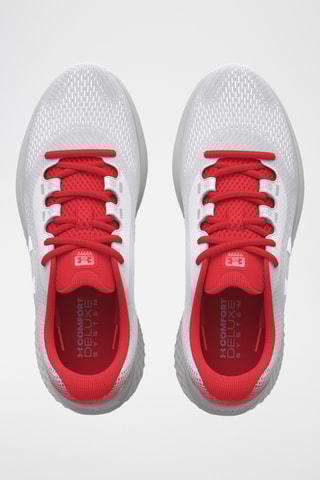 Chaussures de course Charged Rogue 4 - Gris clair et rouge