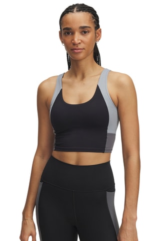 Soutien desportivo push-up Meridian Colorblock - Preto