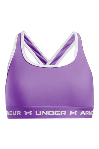 Soutien desportivo Crossback Mid Solid - Violeta