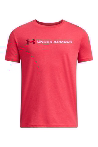 T-shirt Logo Wordmark - Vermelho