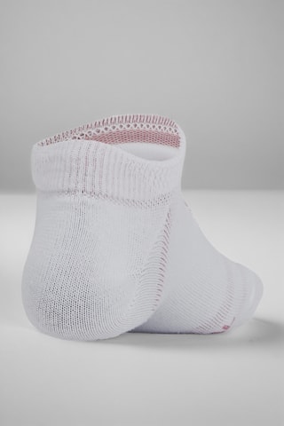 6 pares de meias Essential No Show - Rosa