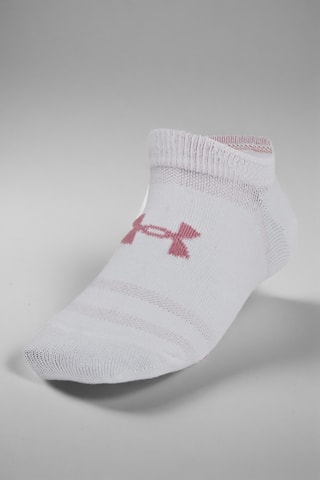 6 pares de meias Essential No Show - Rosa
