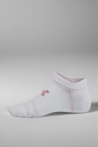 6 pares de meias Essential No Show - Rosa