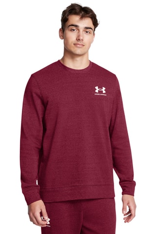 Sweat polar Rival Terry - Vermelho mesclado