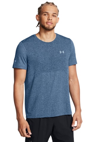 T-shirt Seamless Stride SS - Azul