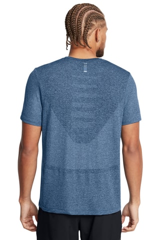 T-shirt Seamless Stride SS - Azul