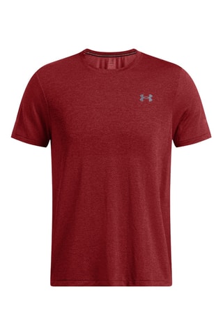 T-shirt de running Seamless Stride - Vermelho