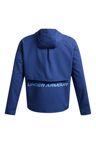 Casaco de running com capuz Launch - Azul-cobalto