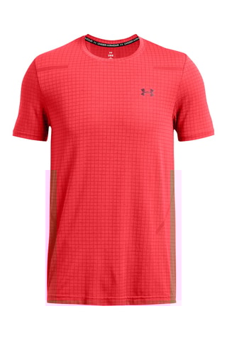T-shirt de treino Vanish Seamless Grid - Vermelho
