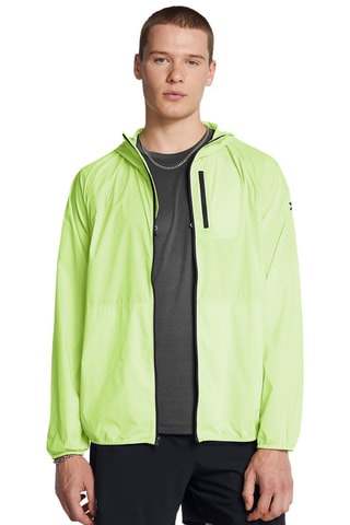 Corta-vento dobrável launch - Verde-fluorescente