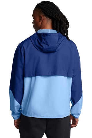 Corta-vento com capuz Icon Legacy Windbreaker - Azul-cobalto