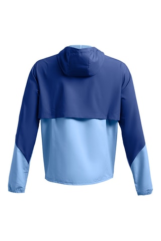 Corta-vento com capuz Icon Legacy Windbreaker - Azul-cobalto