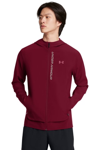 Casaco de running Outrun The Storm - Vermelho
