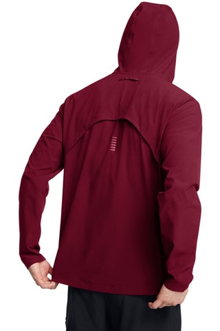 Casaco de running Outrun The Storm - Vermelho