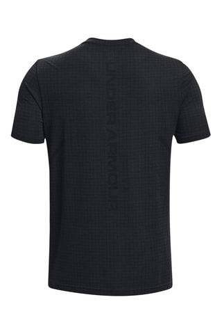 T-shirt de treino Vanish Seamless Grid - Preto