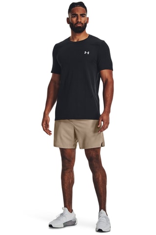T-shirt de treino Vanish Seamless Grid - Preto