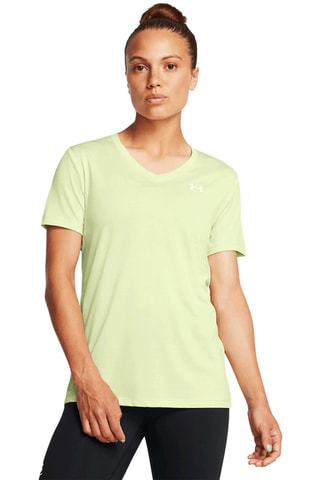 T-shirt Tech V-Twist - Verde-claro