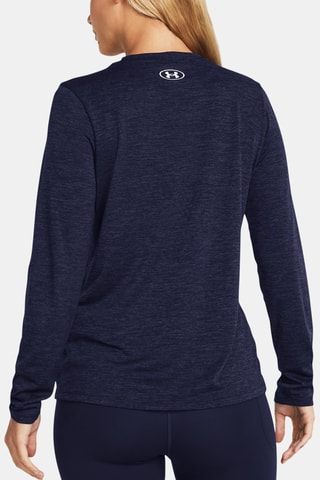 T-shirt de mangas compridas Tech LS Crew Twist - Azul-marinho