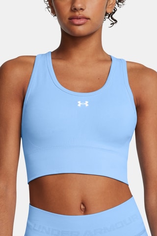 Soutien desportivo Vanish Seamle Mid Bra - Azul-claro