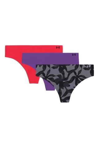 3 strings Pure Stretch NS Nov THONG - Preto