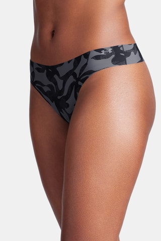3 strings Pure Stretch NS Nov THONG - Preto