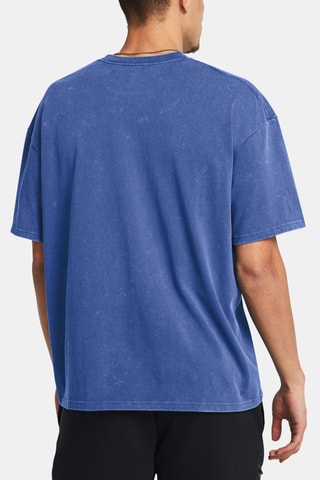T-shirt oversize M HW OS LOGO WASH - Azul