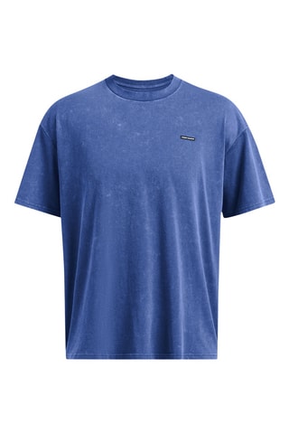 T-shirt oversize M HW OS LOGO WASH - Azul