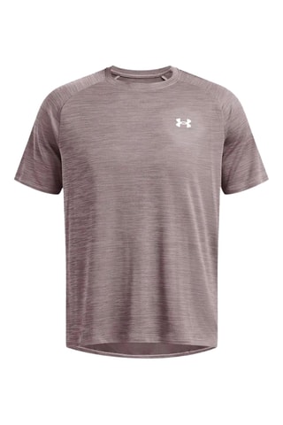 T-shirt Tech Textured - Cinzento