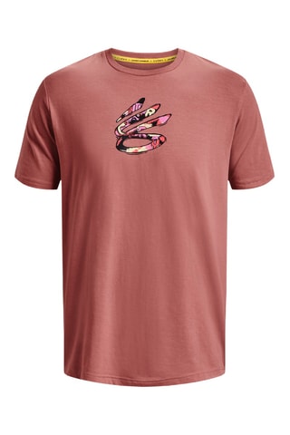 T-shirt Curry Comic Fill - Rosa