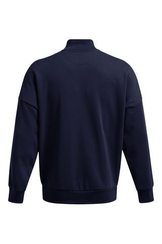 Sweat oversize Icon HWT Terry OS 1/2 Zip - Azul-marinho