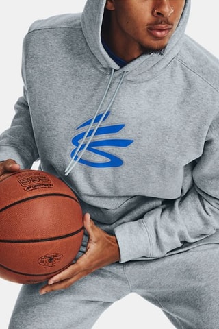 Sweat com capuz Curry Big Splash PO Hoodie - Cinzento