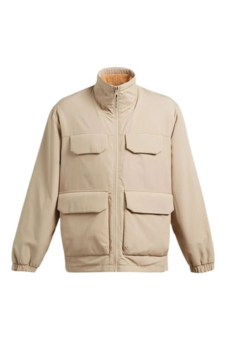 Casaco reversível relaxed Miion Reversible Jacket - Bege