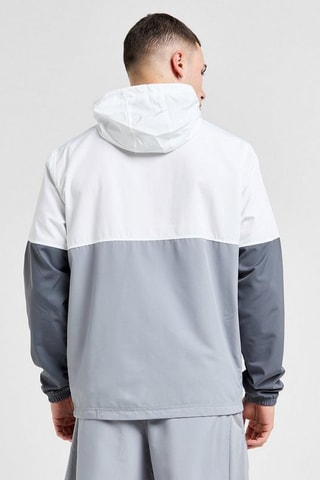 Casaco com capuz Blocked Woven Jacket - Cinzento
