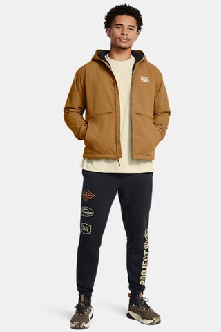 Casaco com capuz Project Rock Work Jacket - Camel