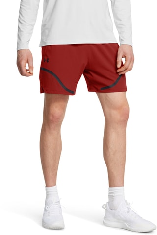 Calções Vanish Woven 6in Grph Sts - Vermelho