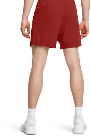 Calções Vanish Woven 6in Grph Sts - Vermelho