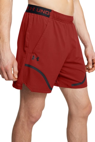 Calções Vanish Woven 6in Grph Sts - Vermelho