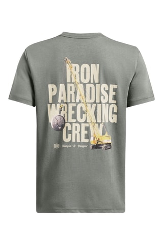 T-shirt Project Rock training gear - Caqui