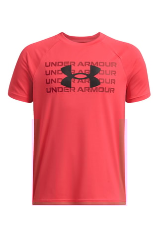 T-shirt Tech Wm Logo- Rosa