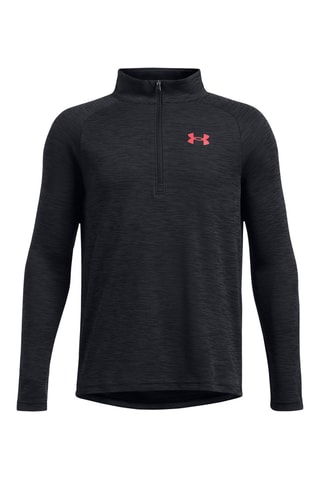 T-shirt Tech Textured 1/2 Zip - Preto