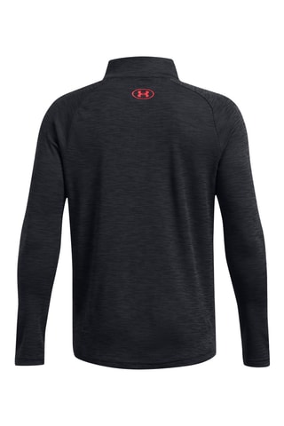 T-shirt Tech Textured 1/2 Zip - Preto
