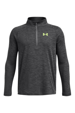 T-shirt de mangas compridas Tech Textured 1/2 Zip - Cinzento